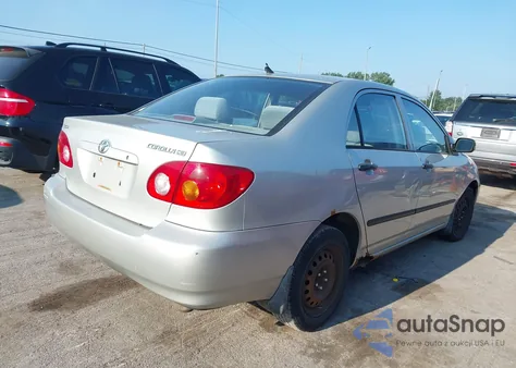 2003 Toyota Corolla Ce/Le/S from USA, damaged, VIN 2T1BR32E43C710036
